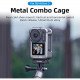 TELESIN Aluminum Camera Cage for DJI Osmo Action 3/4 TELESIN Aluminum Camera Cage for DJI Osmo Action 3/4