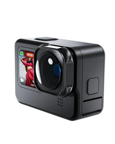 TELESIN Aluminum Alloy Frame Max Lens Mod for GoPro Hero 12/11//10/9 Mini TELESIN Aluminum Alloy Frame Max Lens Mod for GoPro Hero 12/11//10/9 Mini