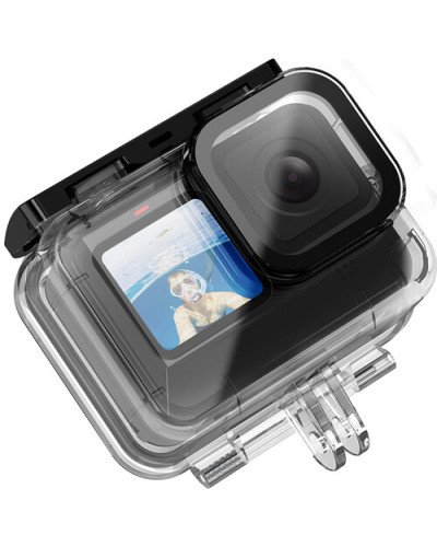 TELESIN 45M Diving Waterproof Case with Lens Filter for GoPro Hero 12/11/10/9 TELESIN 45M Diving Waterproof Case with Lens Filter for GoPro Hero 12/11/10/9