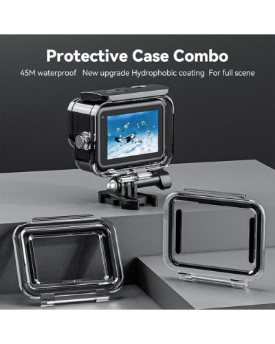 TELESIN Protective Waterproof Case Set for GoPro HERO13/12/11/10/9 TELESIN Protective Waterproof Case Set for GoPro HERO13/12/11/10/9