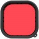 TELESIN Red Lens Filter for GoPro HERO12/11/10/9