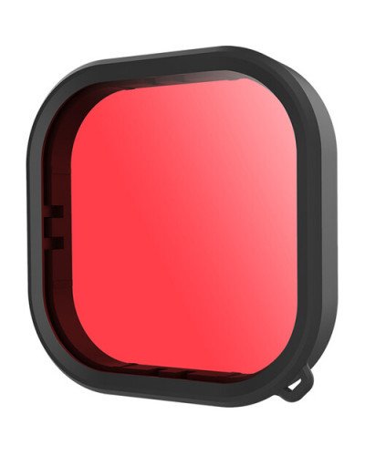 TELESIN Red Lens Filter for GoPro HERO12/11/10/9