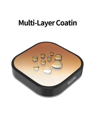 TELESIN ND & CPL Lens Filters Set for GoPro Hero 12/11/10/9/ Mini