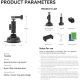 TELESIN Upgraded General Suction Cup Mount With Phone Clip TELESIN Upgraded General Suction Cup Mount With Phone Clip