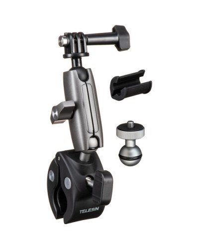 TELESIN Aluminum Alloy Universal Handlebar Mount TELESIN Aluminum Alloy Universal Handlebar Mount