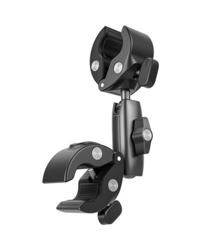 TELESIN Dual-Head Crab-Style Bike/Motorcycle/Pipe Clamp