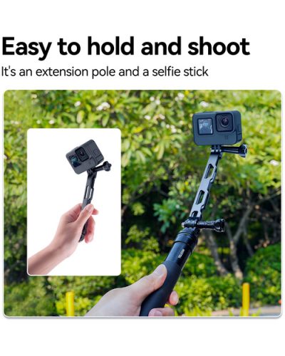 TELESIN Aluminum Alloy Extension Rod