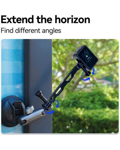 TELESIN Aluminum Alloy Extension Rod