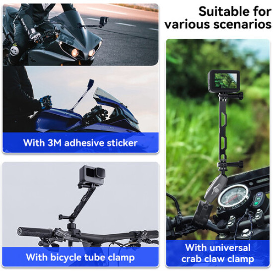 TELESIN Aluminum Alloy Extension Rod