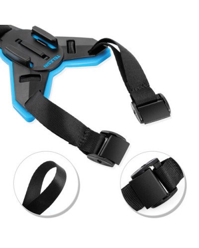 TELESIN Motorcycle Helmet Chin Strap Mount