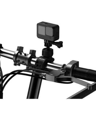TELESIN Universal Handlebar Clamp with 360° Ball Head