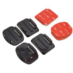 TELESIN Flat &amp; Curved Adhesive Mounts with 3M Adhesive for GoPro/DJI Osmo Action