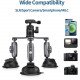TELESIN Triple Suction Cup Camera Mount TELESIN Triple Suction Cup Camera Mount