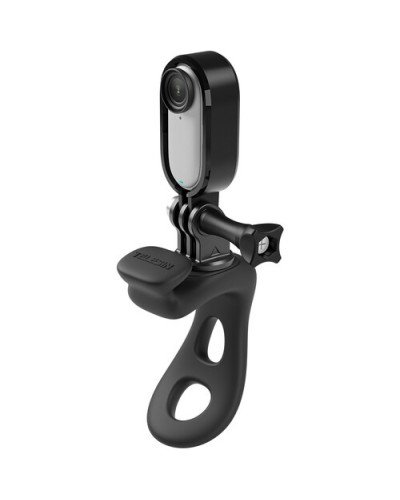 TELESIN Rubber Handlebar Mount for Action Cameras (Black)