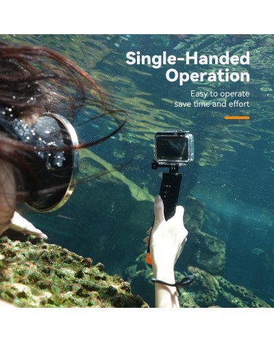 TELESIN Floating Hand Grip with Remote Control for HERO 13/12/11/10/9 TELESIN Floating Hand Grip with Remote Control for HERO 13/12/11/10/9