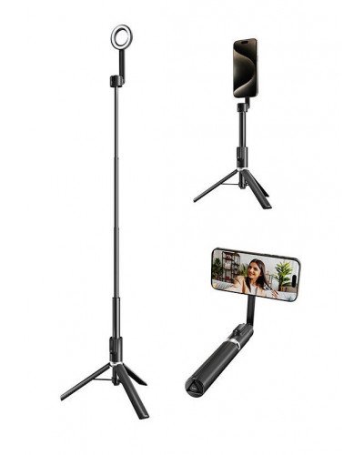 TELESIN Portable Magnetic Phone Selfie Stick Tripod