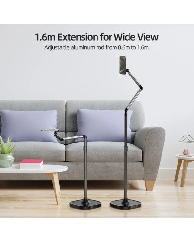 TELESIN Mobile Video/Live Shooting Magnetic Floor Stand