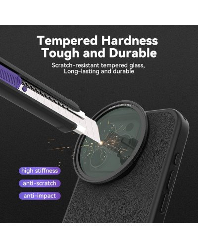 TELESIN VND Magnetic Filter ND2-32 & iphone 15 Pro Case