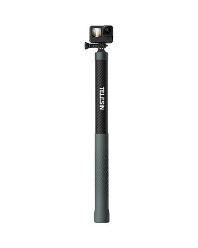 TELESIN New Design 3m Carbon Fiber Selfie Stick