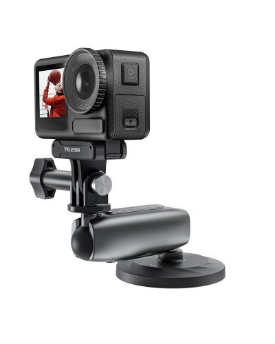 TELESIN Magnetic Mounting Base with Articulating Arm