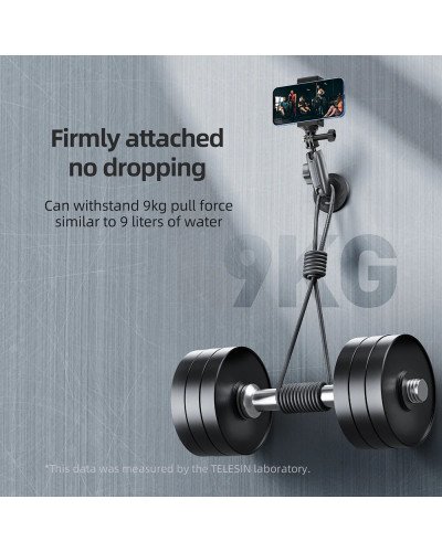 TELESIN Magnetic Mounting Base with Articulating Arm