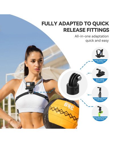 TELESIN Quick Release Neck Mount for Action Cameras (2.0) TELESIN Quick Release Neck Mount for Action Cameras (2.0)