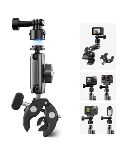 TELESIN Quick Release Universal Clamp Mount