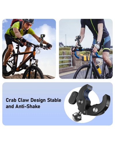 TELESIN Quick Release Universal Clamp Mount