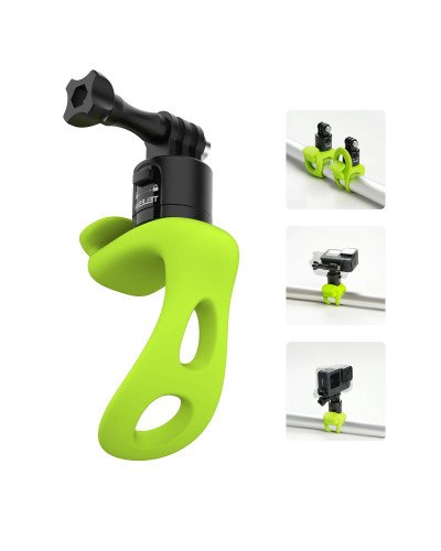 TELESIN Quick Release Elastic Small Q Handlebar Mount (Green)