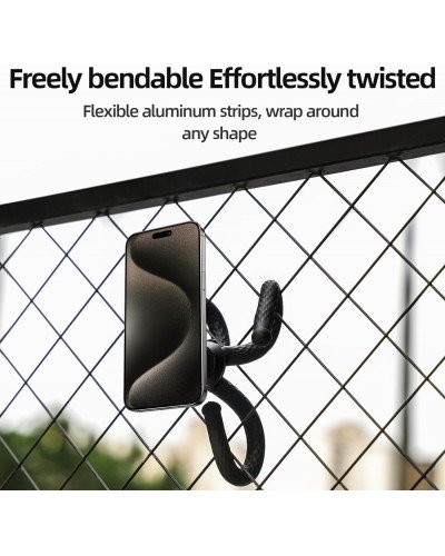TELESIN Flexible Magnetic Suction Phones Tripod