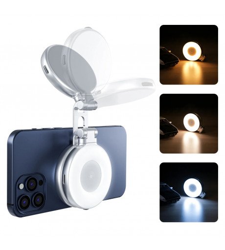 TELESIN C03 Magnetic Selfie Ring Light