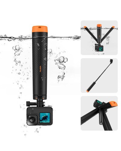 TELESIN Floating Tripod Selfie Stick