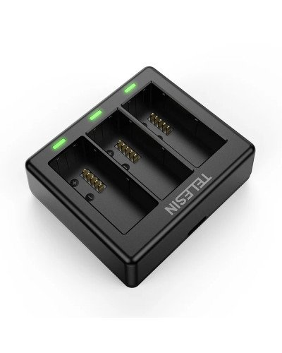TELESIN Triple Battery Charger for GoPro Hero 13