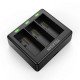 TELESIN Triple Battery Charger for GoPro Hero 13