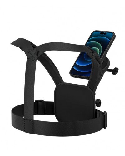 TELESIN Elastic Sports Chest Strap for iPhone 16 Pro