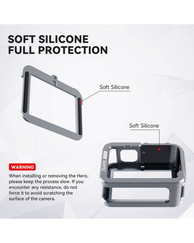 TELESIN Metal Combo Cage for GoPro HERO13/12/11/10/9