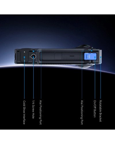 TELESIN Full Metal Expansion Cage For Insta360 X4