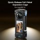 TELESIN Full Metal Expansion Cage For Insta360 X4