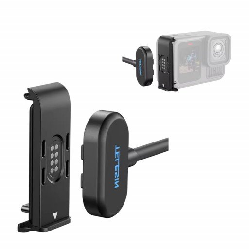 TELESIN Magnetic Door And Power Cable Kit for Hero 13/12/11/10/9