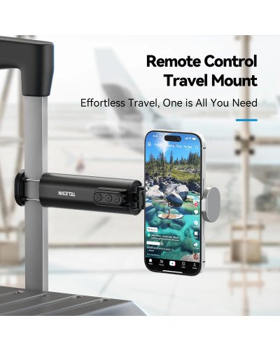 TELESIN Remote Contro Travel Mount-Clamp Type