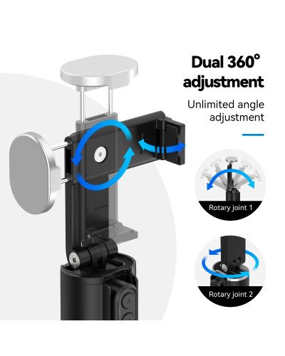 TELESIN Remote Contro Travel Mount-Clamp Type