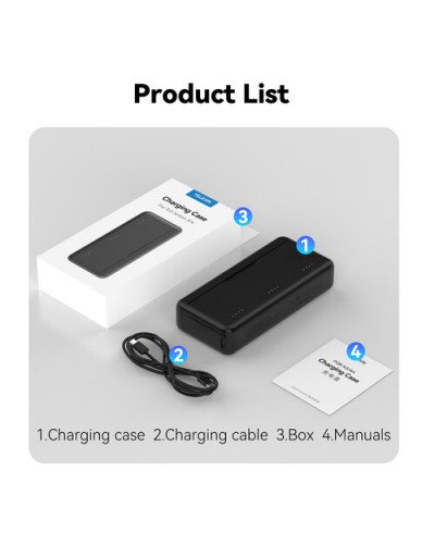 TELESIN 3-Slot Battery Charger for DJI Osmo 360/Action 3/4/5 Pro/6 TELESIN 3-Slot Battery Charger for DJI Osmo 360/Action 3/4/5 Pro/6