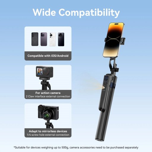 TELESIN Intelligent Auto-Tracking Tripod