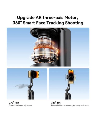 TELESIN Intelligent Auto-Tracking Tripod