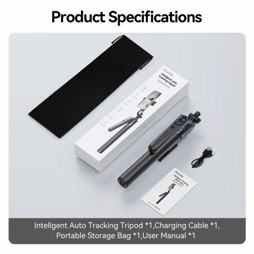 TELESIN Intelligent Auto-Tracking Tripod