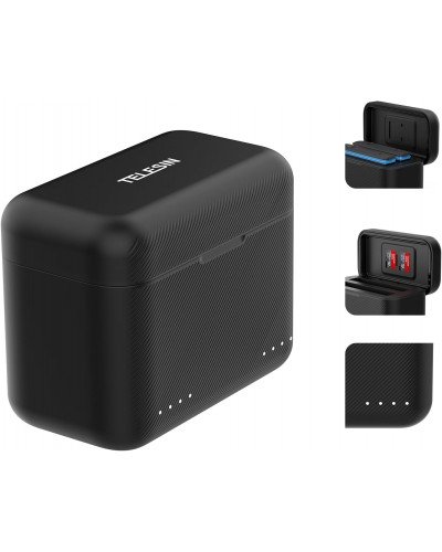 TELESIN Insta360 X5 Dual Card Slot Charging Box TELESIN Insta360 X5 Dual Card Slot Charging Box