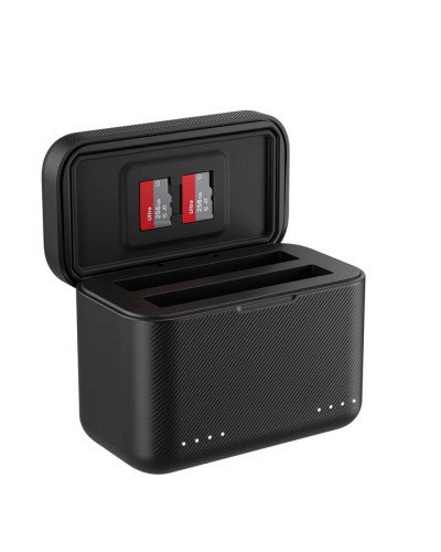TELESIN Insta360 X5 Dual Card Slot Charging Box TELESIN Insta360 X5 Dual Card Slot Charging Box