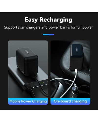 TELESIN Insta360 X5 Dual Card Slot Charging Box TELESIN Insta360 X5 Dual Card Slot Charging Box