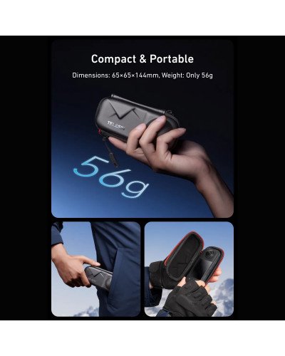 TELESIN Action Camera Carrying Case For Insta360 X4/X4 Air/X5