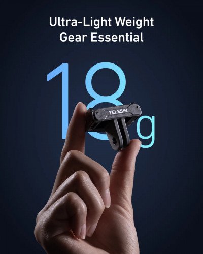 TELESIN Magnetic Quick-Release Adapter Mount For DJI Osmo 360/Action 5Pro/4/3 TELESIN Magnetic Quick-Release Adapter Mount For DJI Osmo 360/Action 5Pro/4/3